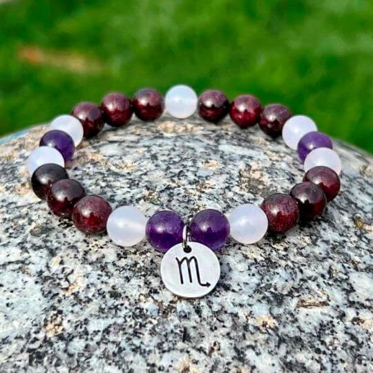 Minerální náramek ŠTÍR - muž